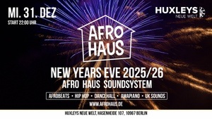 AFRO HAUS - Silvesterparty