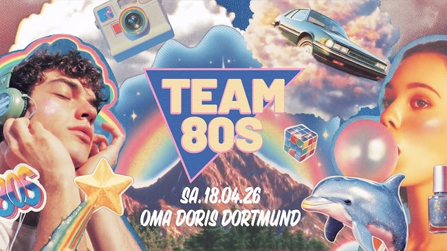 Team 80s • 80s Pop / New Wave / NDW / Disco • Oma Doris Dortmund