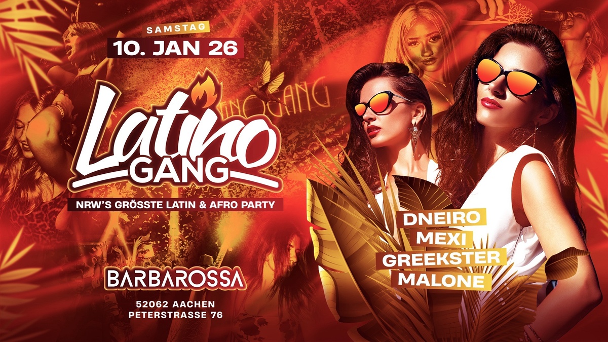 Latino Gang | Germanys biggest Latin / Afro Event | Barbarossa Aachen