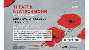 Autorenlesung & Theaterszenen mit Musik – Eintritt frei