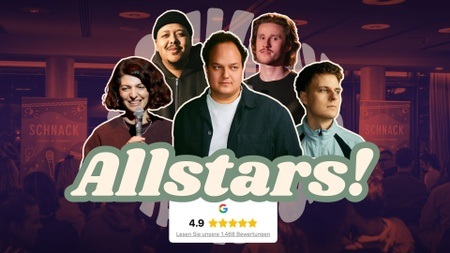 SCHNACK ALLSTARS - Stand-Up Comedy im ADINA - Die besten Comedians erleben!