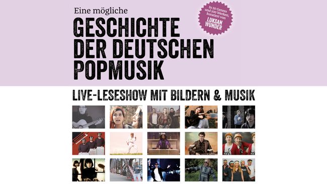 Leseshow - eine mögliche Geschichte der deutschen Popmusik - Cologne Comedy Festival