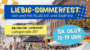 SOMMERFEST im Liebig (Klug e.V. / Start with a Friend e.V.)