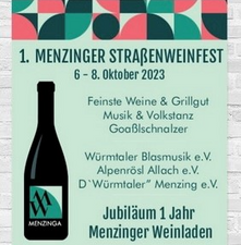 1. Menzinger Straßenweinfest