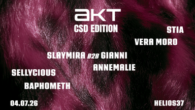 akt Party – CSD Edition | 4. Juli 2026