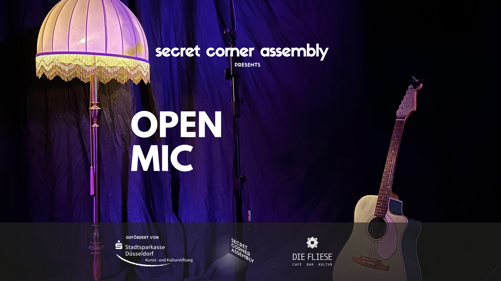 OPEN MIC by Secret Corner Assembly
