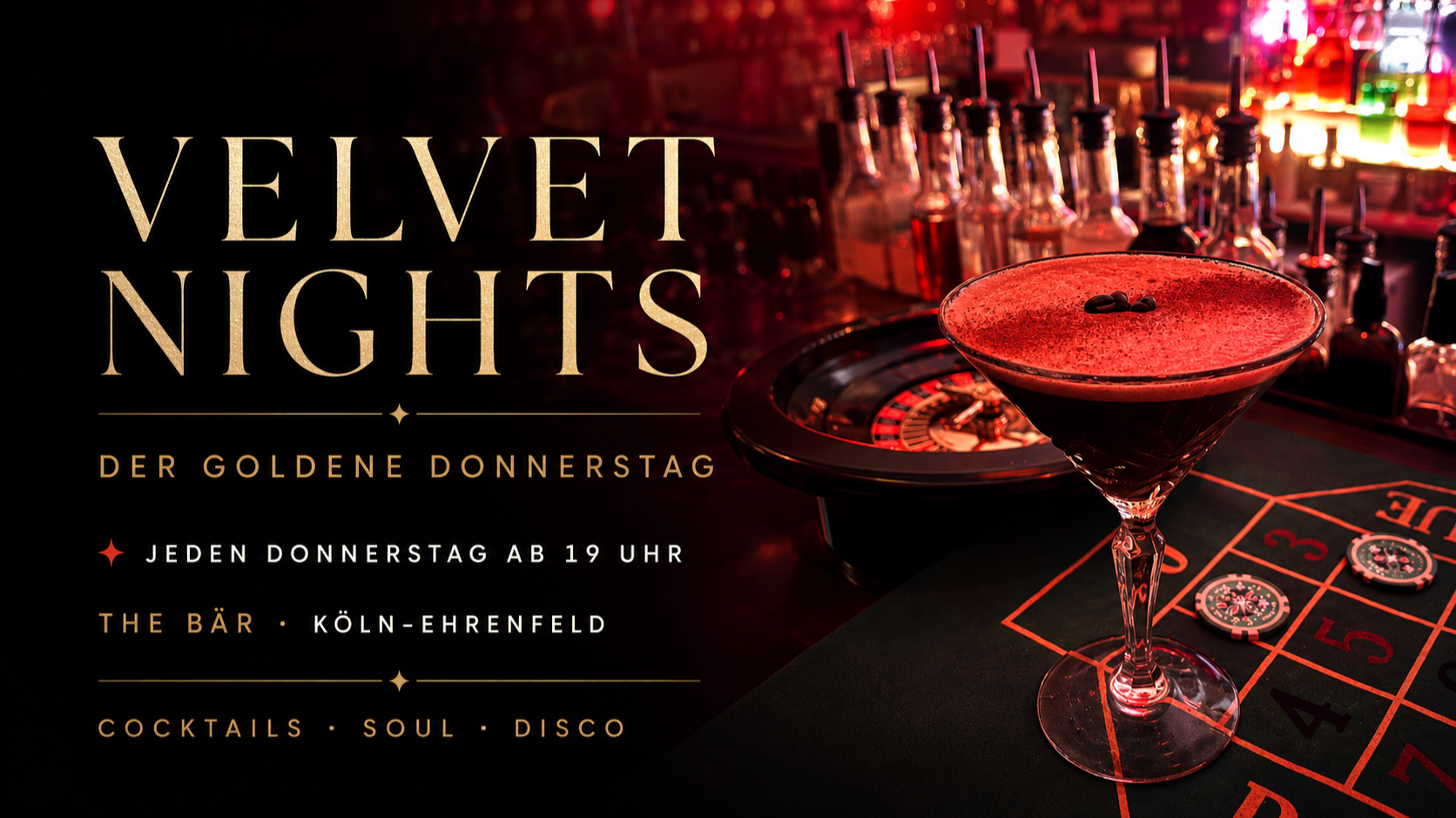 The Espresso Martini Affair – Velvet Nights im The Bär