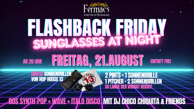 Fermac's Flashback Friday: SUNGLASSES AT NIGHT