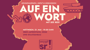 AUF EIN WORT mit see red!