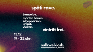 späti rave im nullzweikiosk