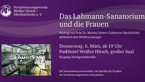 DAS LAHMANN-SANATORIUM UND DIE FRAUEN