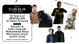 Concert - 10 years of BRUTALISM