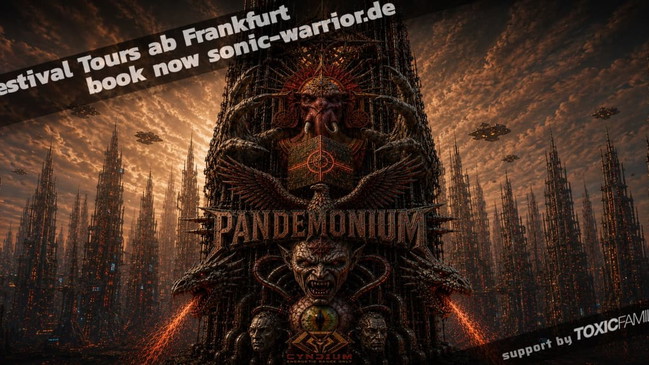 Bus zur Pandemonium 2026 (Gabber und Early Hardcore)