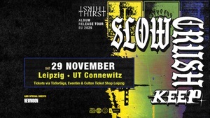 Slow Crush (BE) – "Thirst" Album Release Tour 2025 mit Keep (US) & Newmoon (BE)