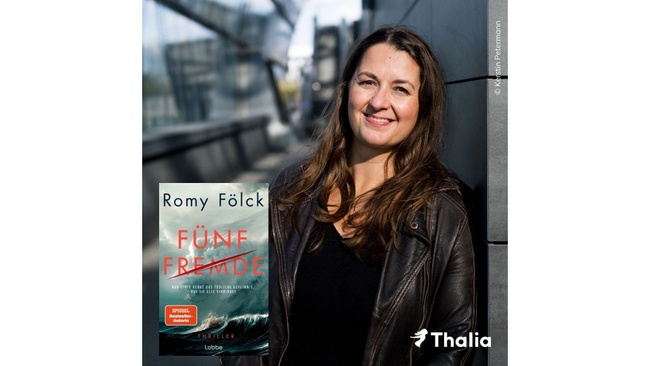 Thriller-Lesung mit Romy Fölck zu ,,Fünf Fremde