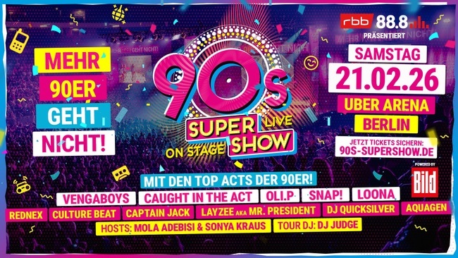 90s Super Show Berlin 2026