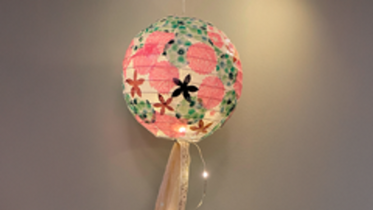 Paper Night - Reispapier-Lampenschirm kunstvoll gestalten