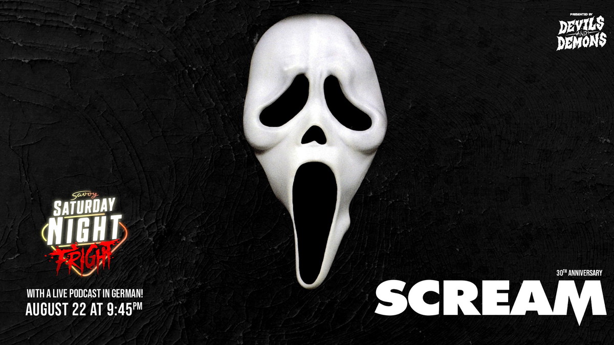 Titelbild der Veranstaltung Saturday Night Fright: Scream (OV)