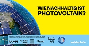 Wie nachhaltig ist Photovoltaik? Interaktiver Info-Abend