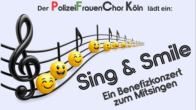 Sing & Smile - Ein Benefizkonzert zum Mitsingen
