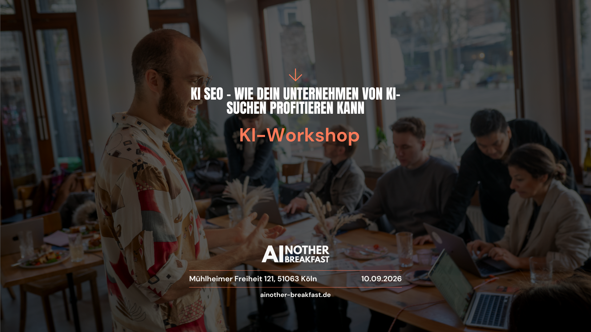 KI SEO - Wie dein Unternehmen von KI-Suchen profitieren kann | KI-Workshop in Köln
