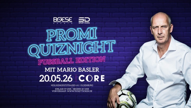 Quiznight – Fußball Edition mit Mario Basler