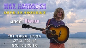 Max Goedecke live im Motoki Wohnzimmer Ehrenfeld