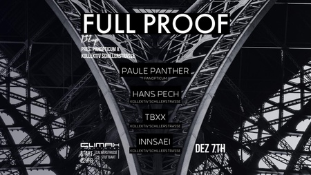FULL PROOF MEETS PANOPTICUM X KOLLEKTIV SCHILLERSTRASSE