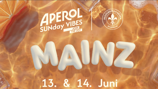 APEROL SUNday VIBES // Sonntag, 14. Juni 2026
