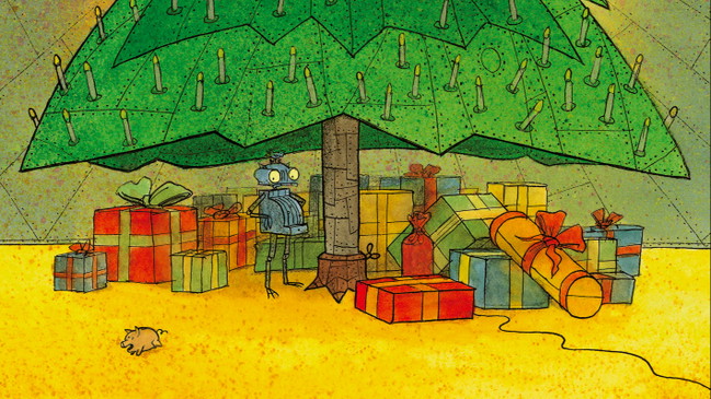 Ritter Rost feiert Weihnachten