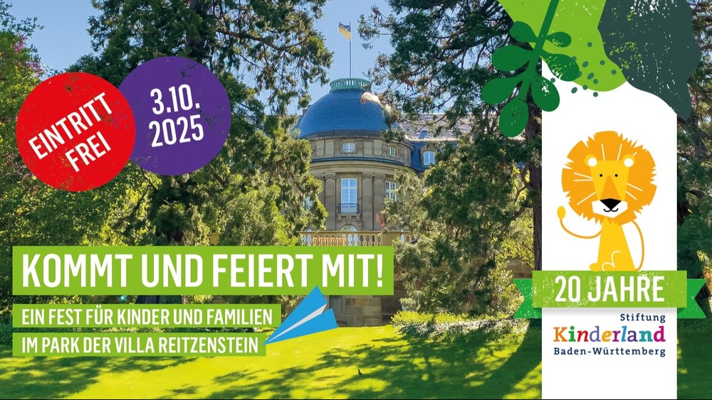 EIN FEST FÜR KINDER UND FAMILIEN IM PARK DER VILLA REITZENSTEIN