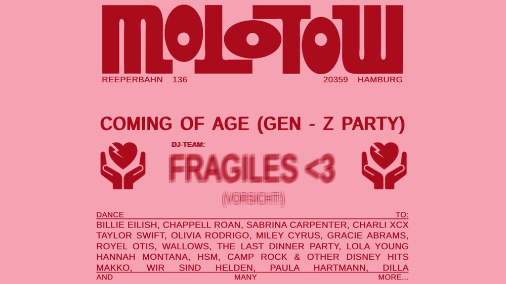 Coming of age (Gen-Z Party)