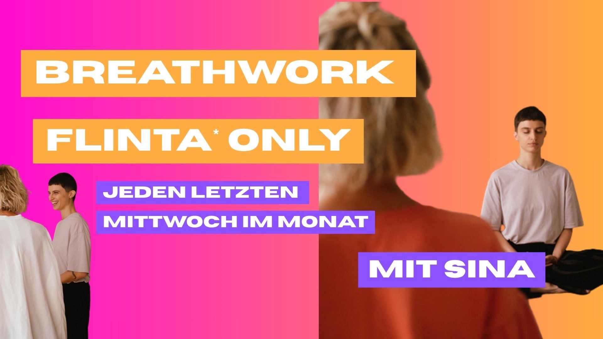 BREATHWORK SAFE SPACE Flinta* only mit Sina