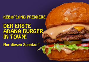 PREMIERE KEBAPLAND ADANA BURGER @ AUSZEIT KÖLN EVENT // BUMANN & SOHN