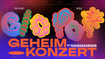 Geheimkonzert Köln | c/o pop edition 🪩 by Rausgegangen