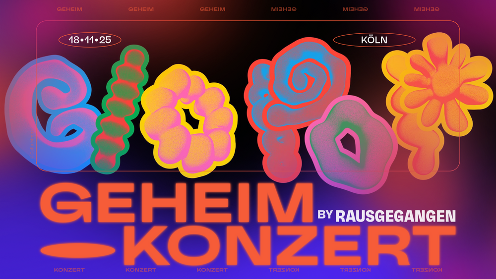 Geheimkonzert Köln | c/o pop edition 🪩 by Rausgegangen