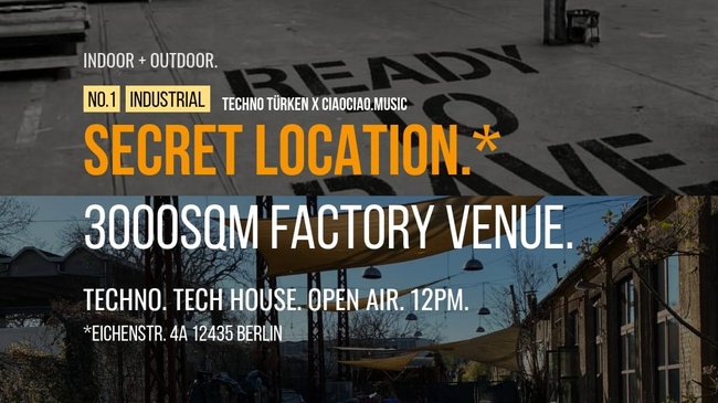 1 MAI TECHNO TÜRKEN FREE OPEN AIR & RAVE + AFTER PARTY