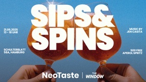 NeoTaste Sips & Spins - 500 FREE APEROL SPRITZ - DJ JEN CASITA
