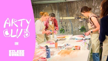 ARTY ABSTRACT PAINTING