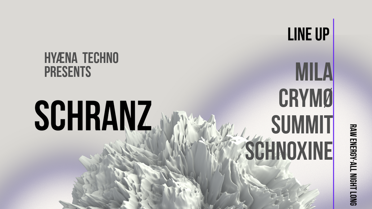 HYÆNA TECHNO SCHRANZ ALL NIGHT LONG