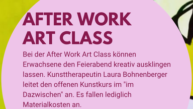After Work Art Class mit Laura Bohnenberger im Dazwischen