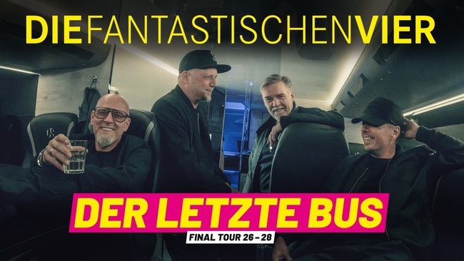Die Fantastischen Vier | Der letzte Bus - Final Tour 2026 – 2028