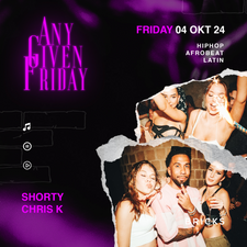 ANY GIVEN FRIDAY - Free Shots + Popcorn