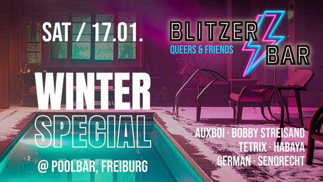 Blitzer Bar – Winter Special