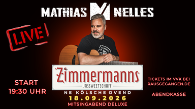 Ne kölsche Ovend mit Mathias Nelles LIVE