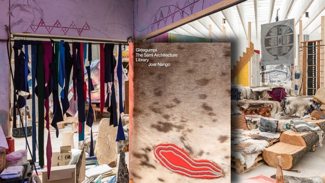 Girjegumpi: The Sámi Architecture Library. Book launch with Joar Nango and Axel Wieder