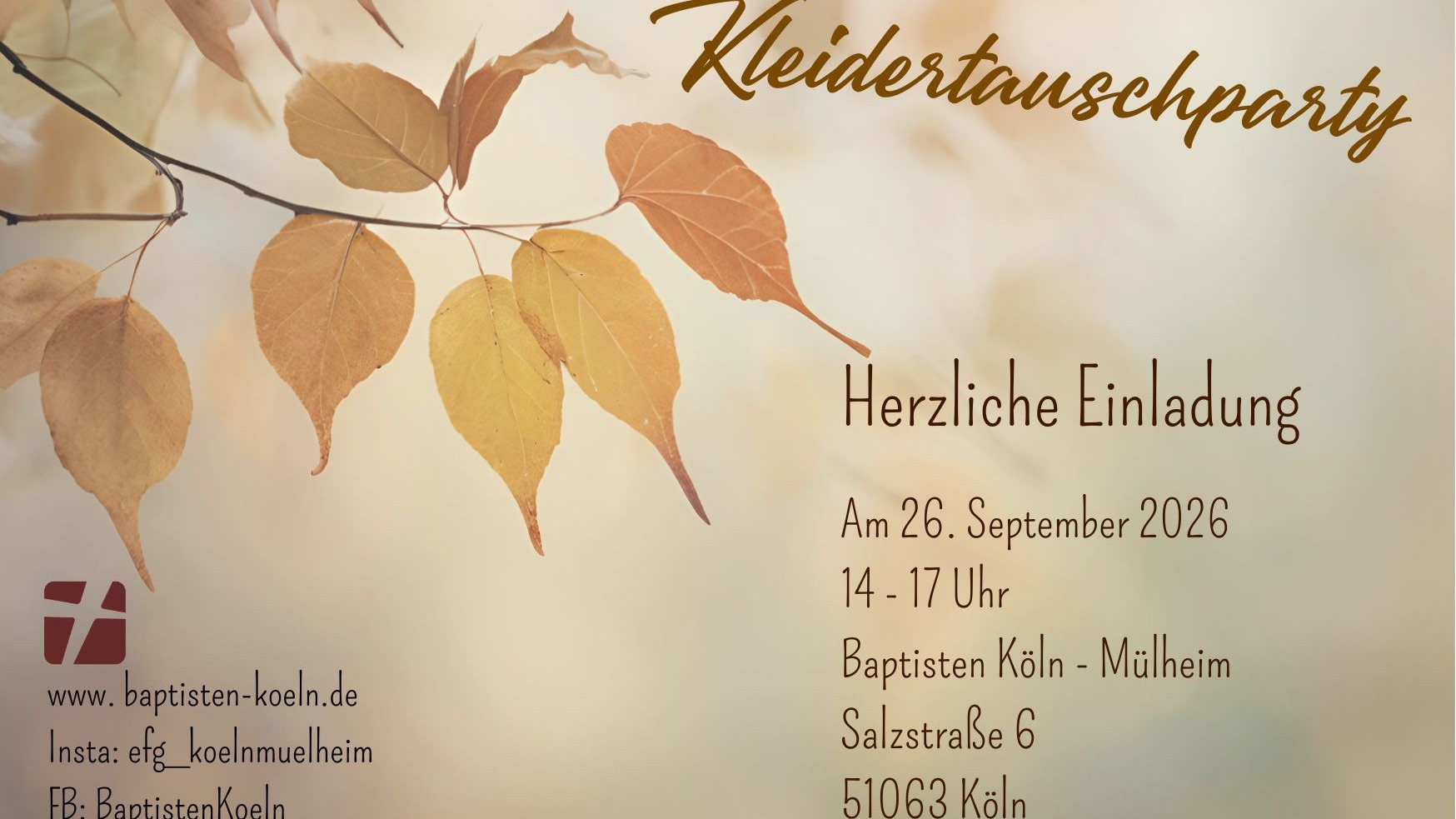 Kleidertauschparty für Frauen