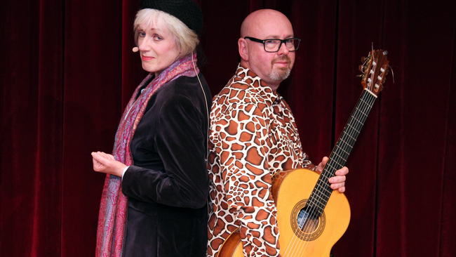 Einsamkeit muss nicht sein, es gibt doch Frau zu Kappenstein! - Kabarett mit Charlotte zu Kappenstein und Musik von Matthias Wiesenhütter