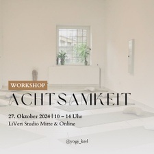 Workshop Achtsamkeit