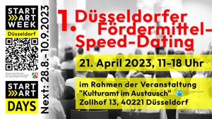 1. Düsseldorfer Fördermittel-Speed-Dating